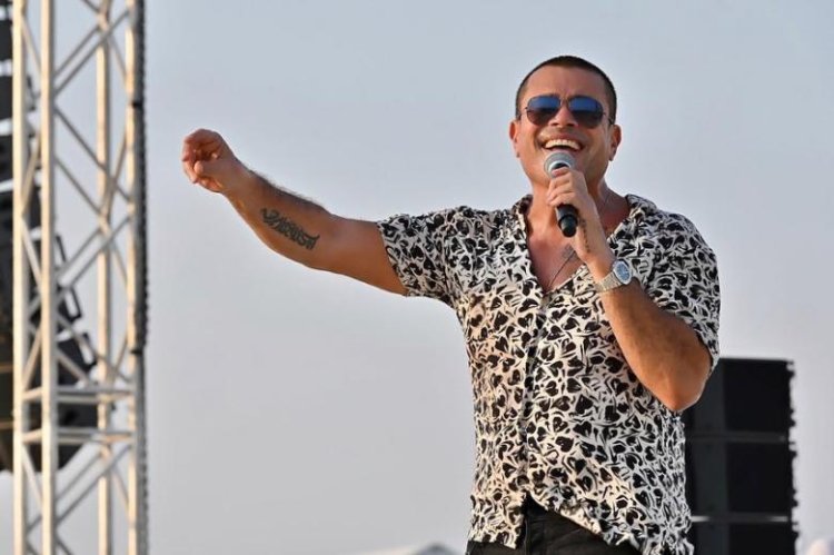 بالصورة: عمرو دياب مع نجله تجتاح السوشيل ميديا بأحدث ظهور لهما