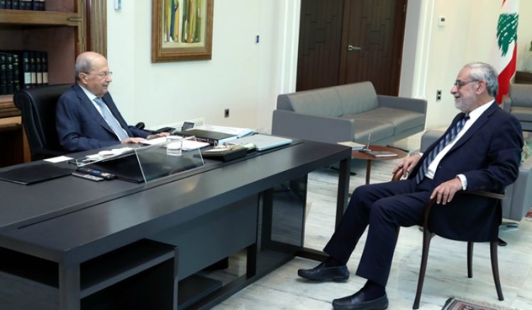 الرئيس عون عرض مع بقرادونيان للأوضاع وقرر منح مكاري وساما رفيعا